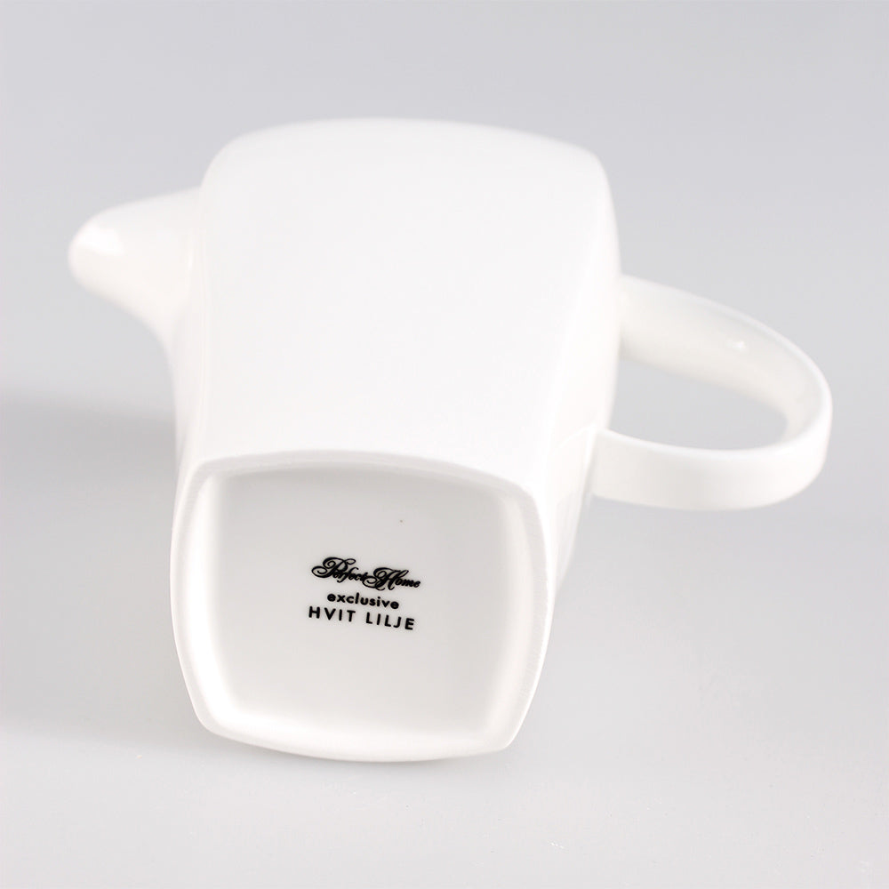 Hvit Lilje saus-/fløtemugge