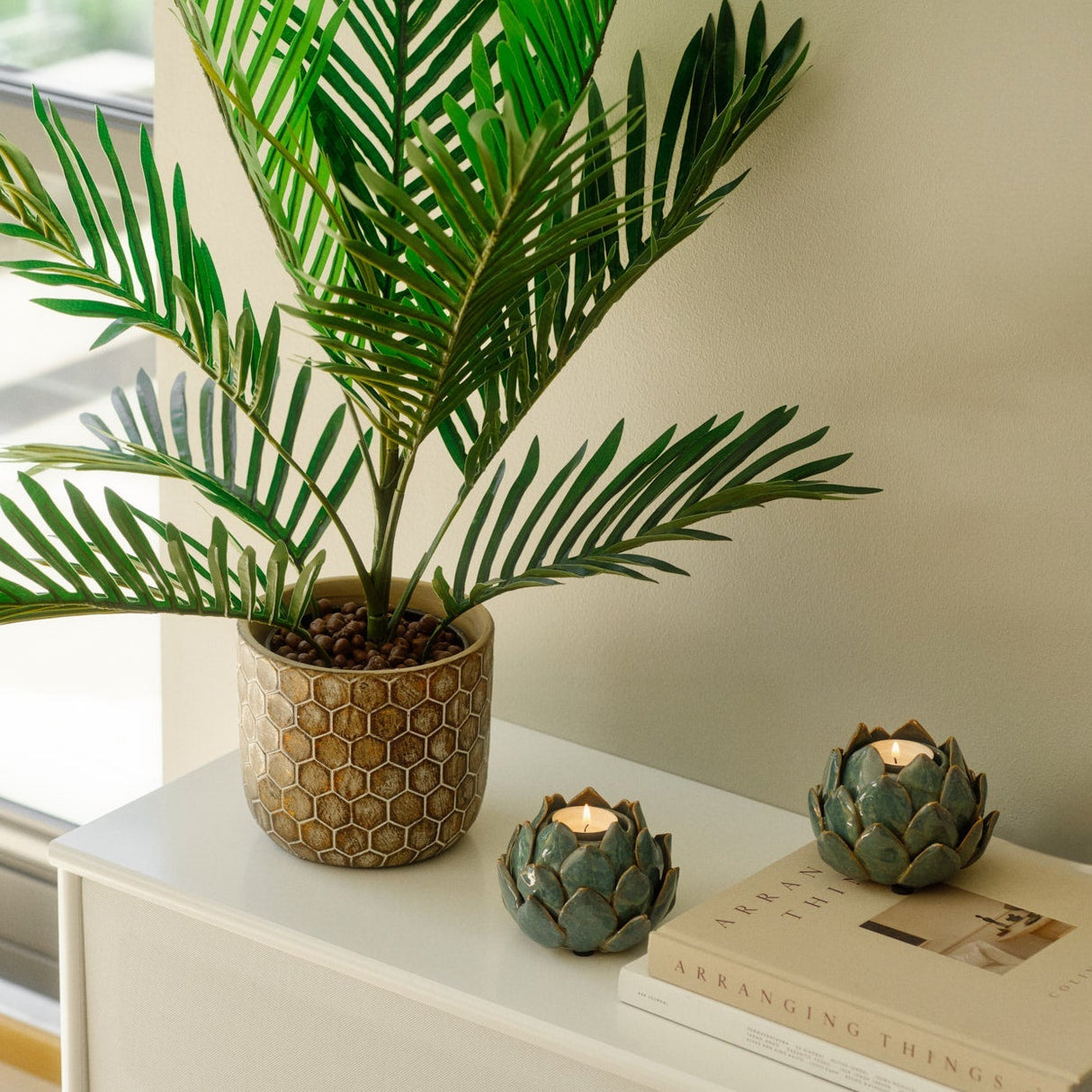 Lotus Green lysestake 2 stk