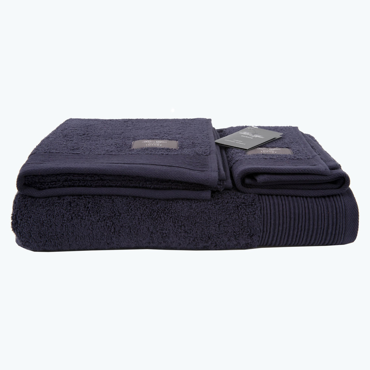 Luxury Navy håndklesett