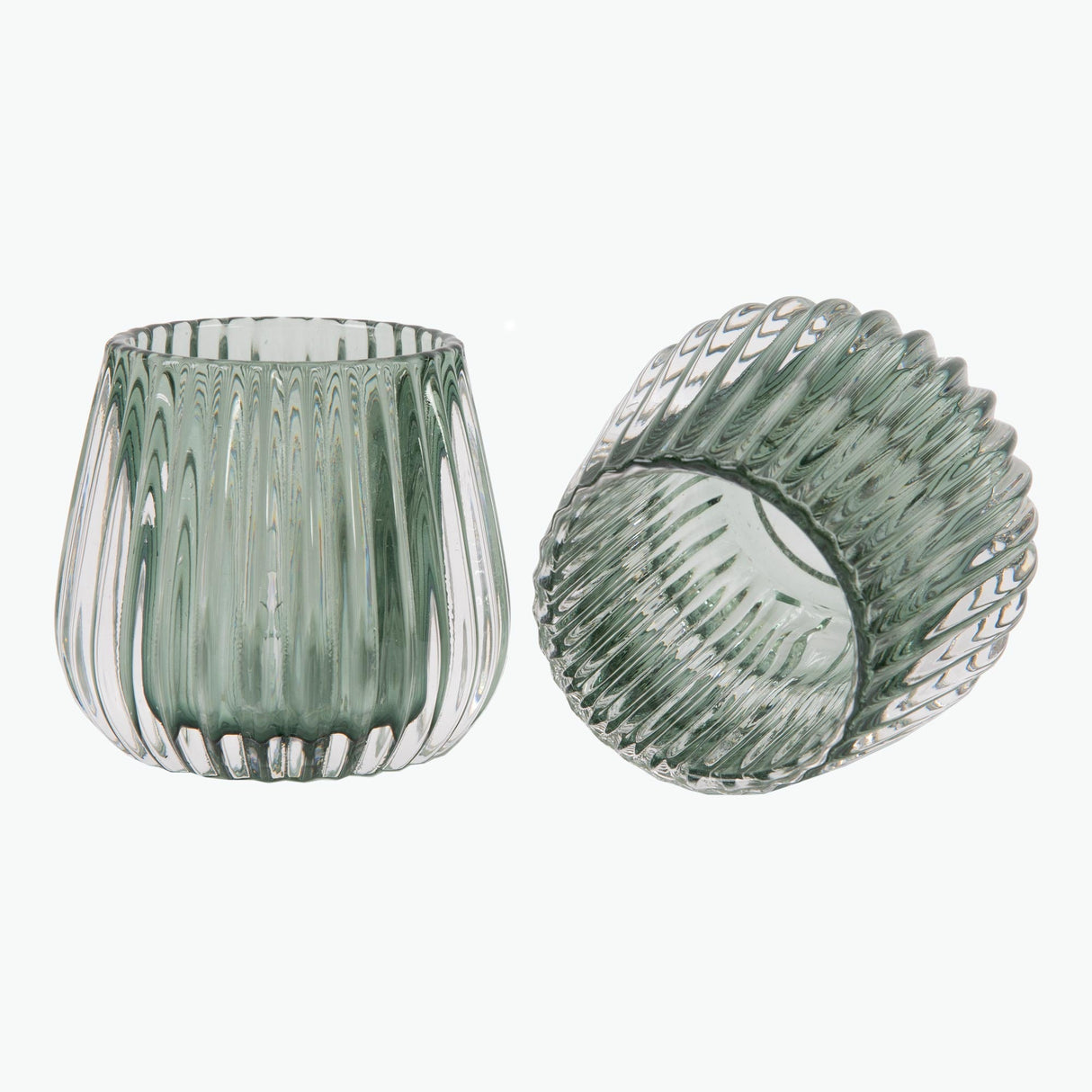 Labelle telysholder grønn 2 stk