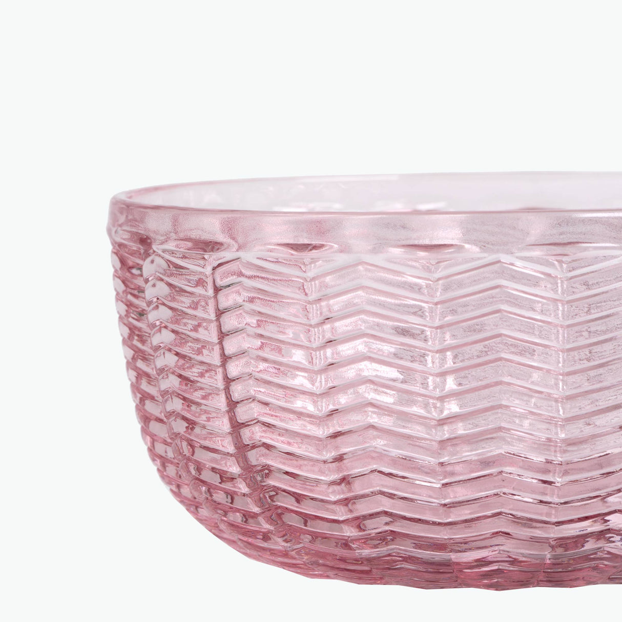 Carla serveringsbolle rosa