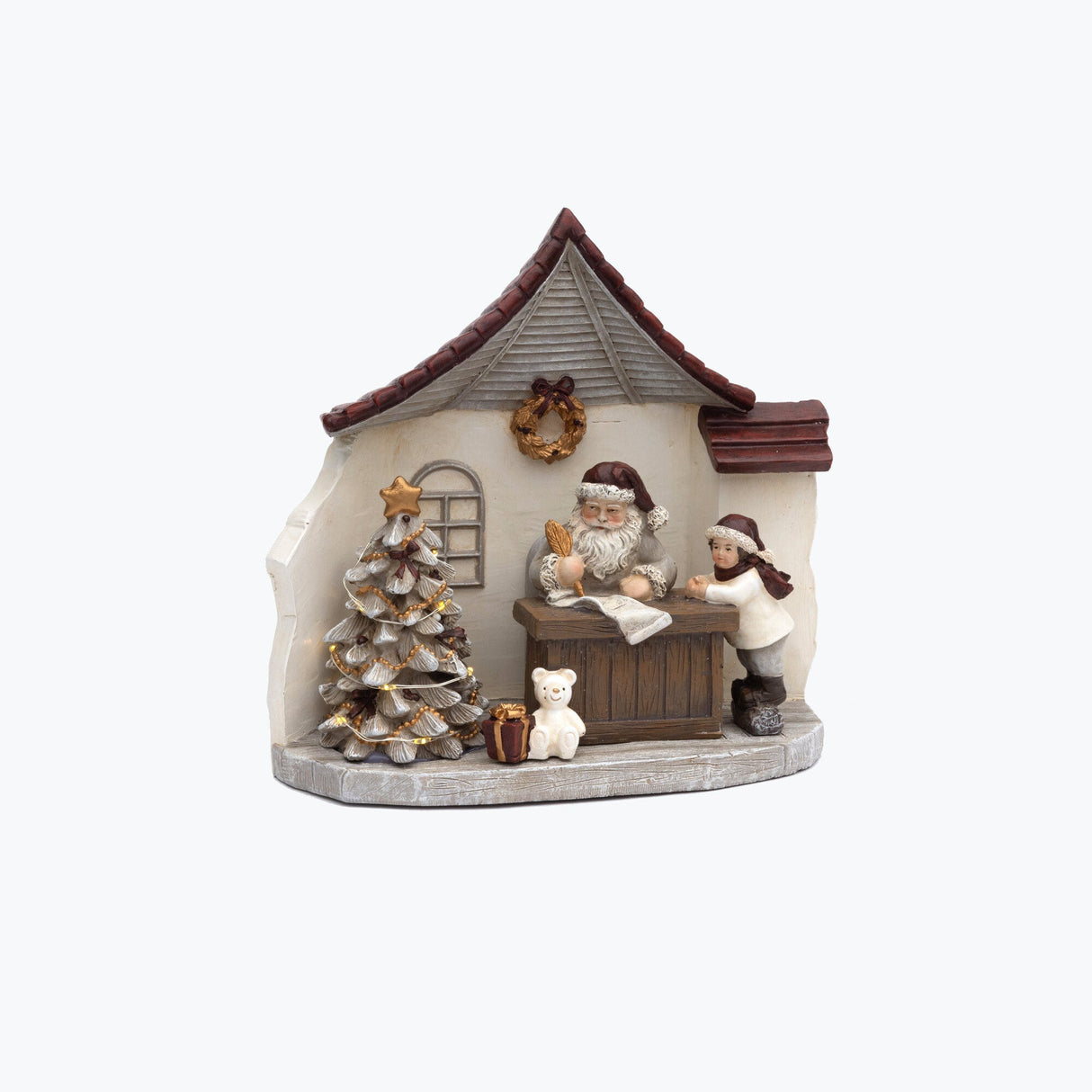 Christmas Spirit nissens verksted m/LED lys