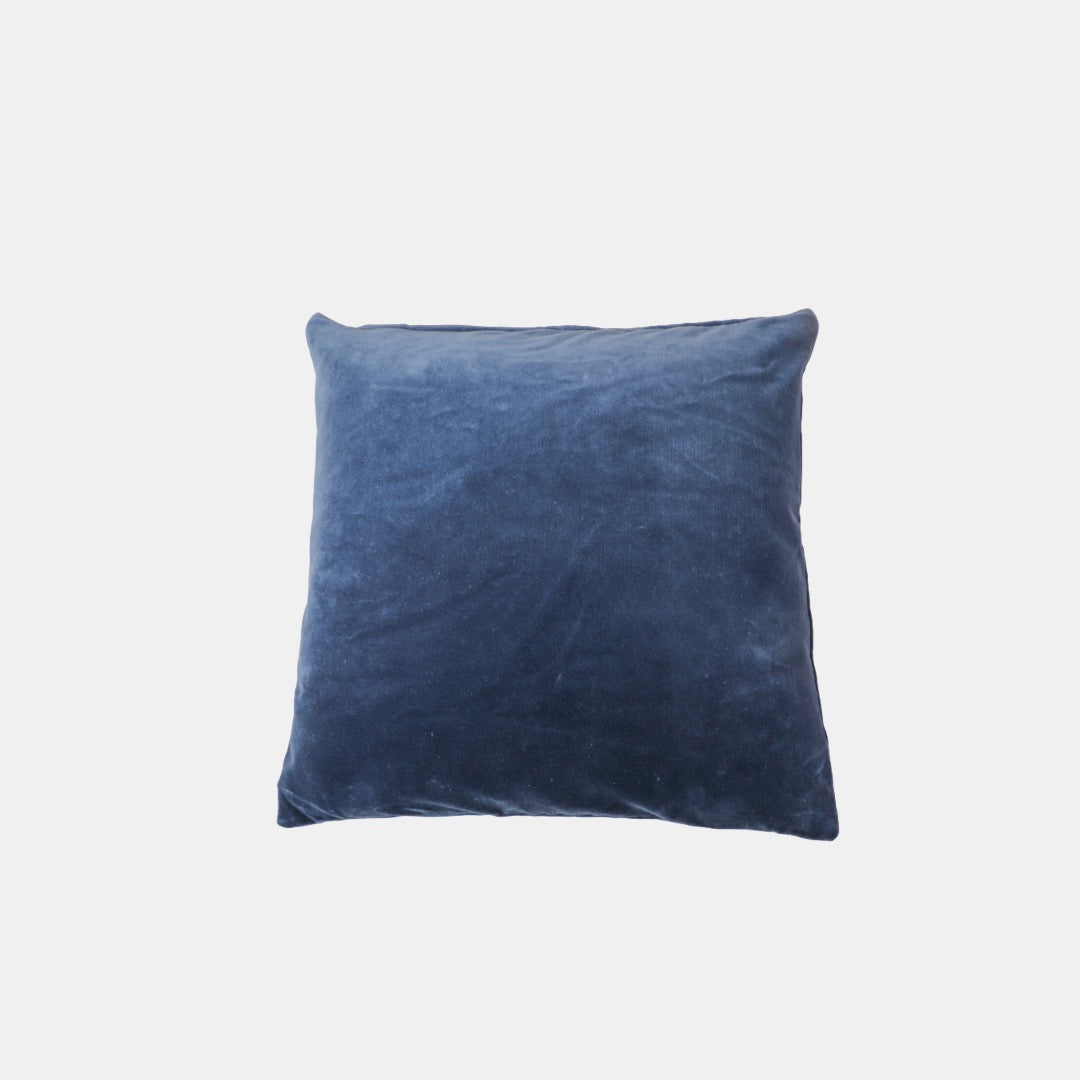 Velvet Blue cushion cover 50x50 cm