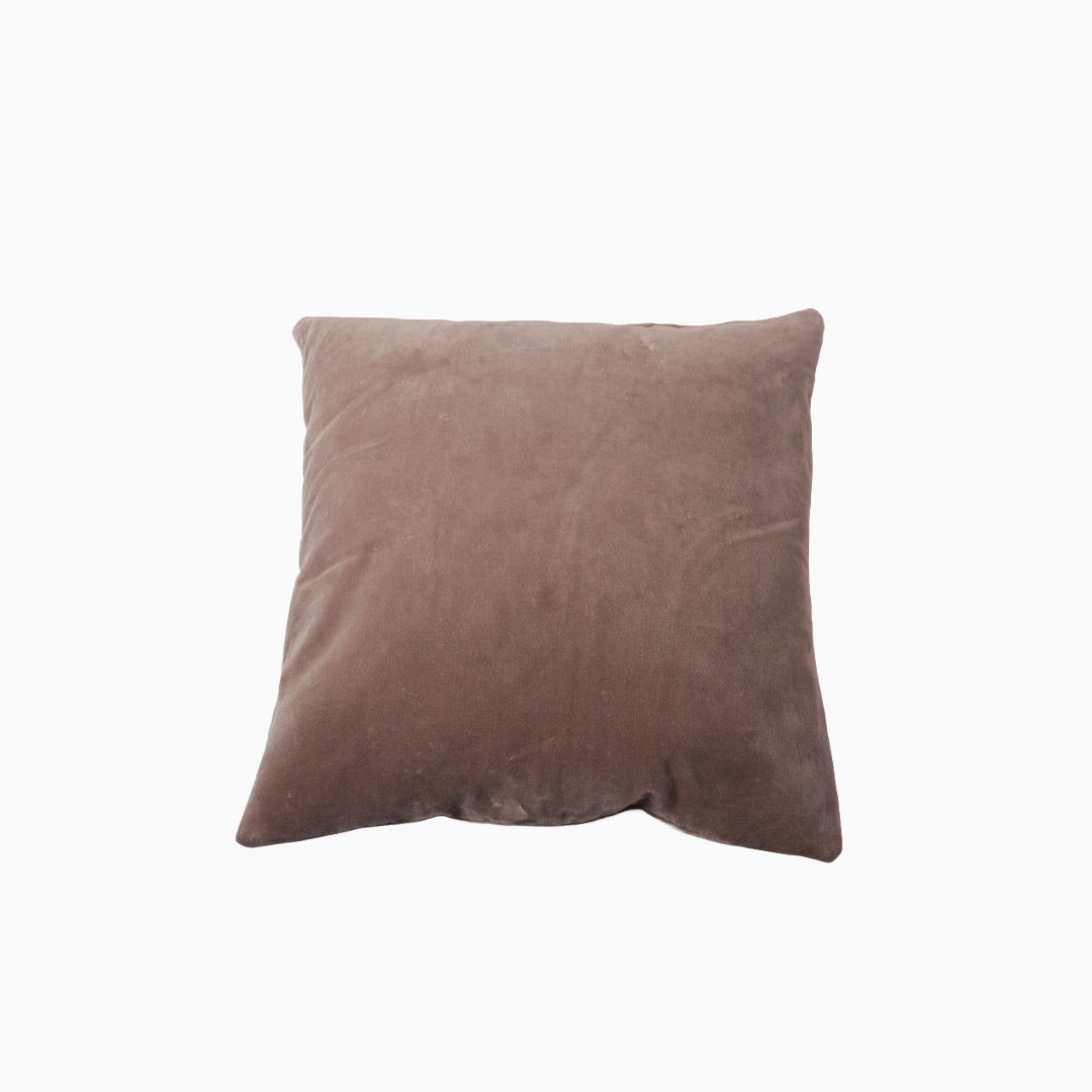 Velvet Brown putetrekk 50x50 cm