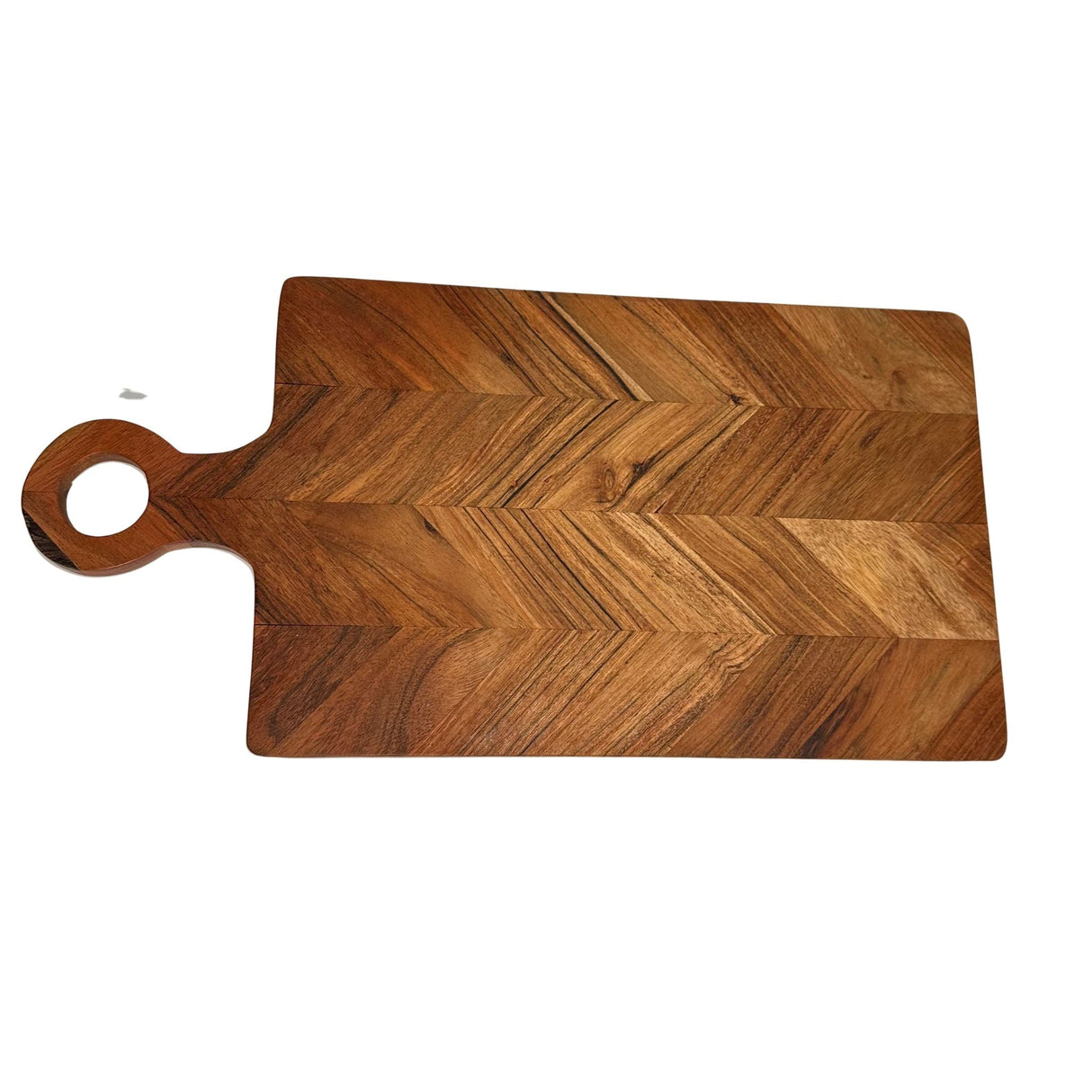 Vintage chevron fjøl 25x50 cm