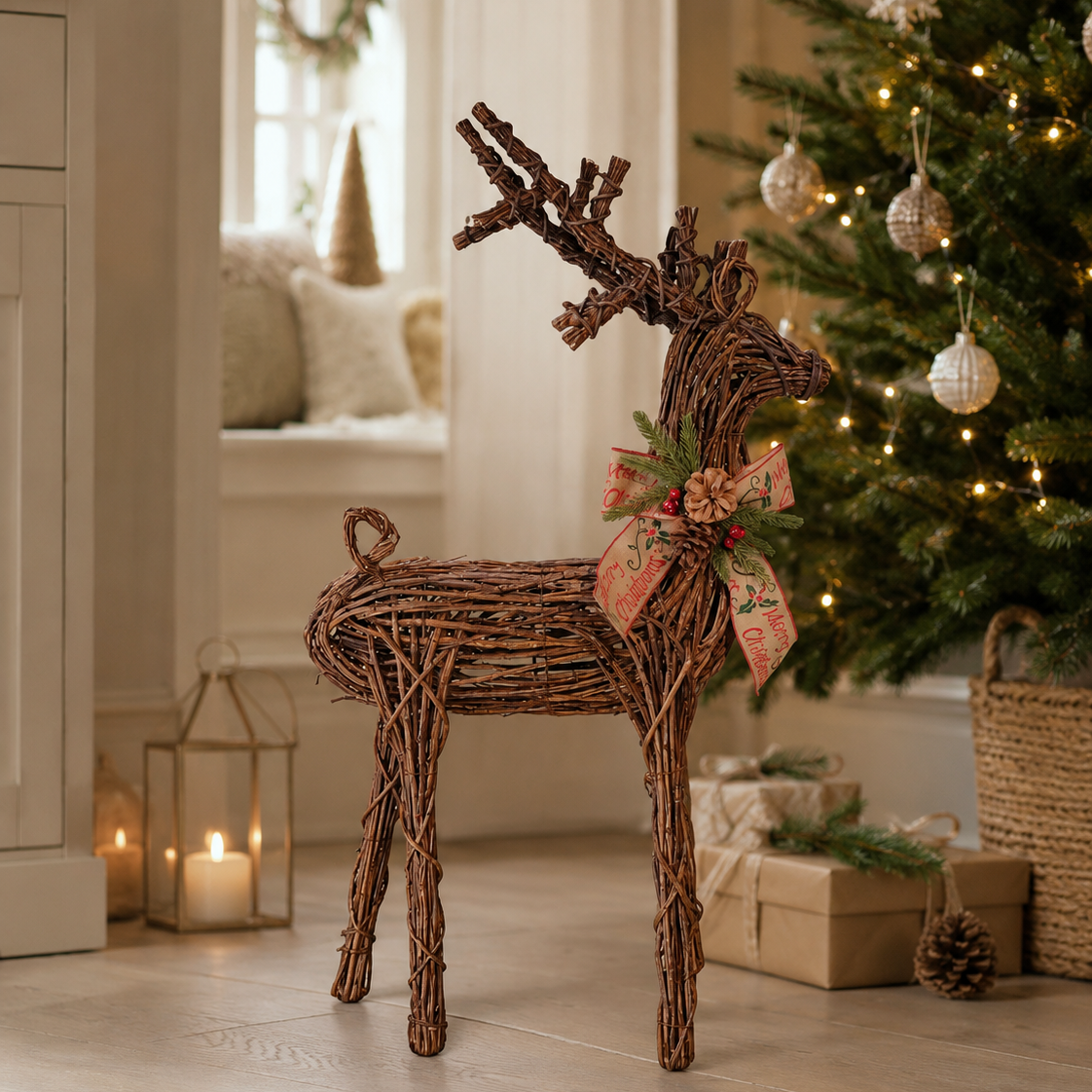 Willow deer 62 cm