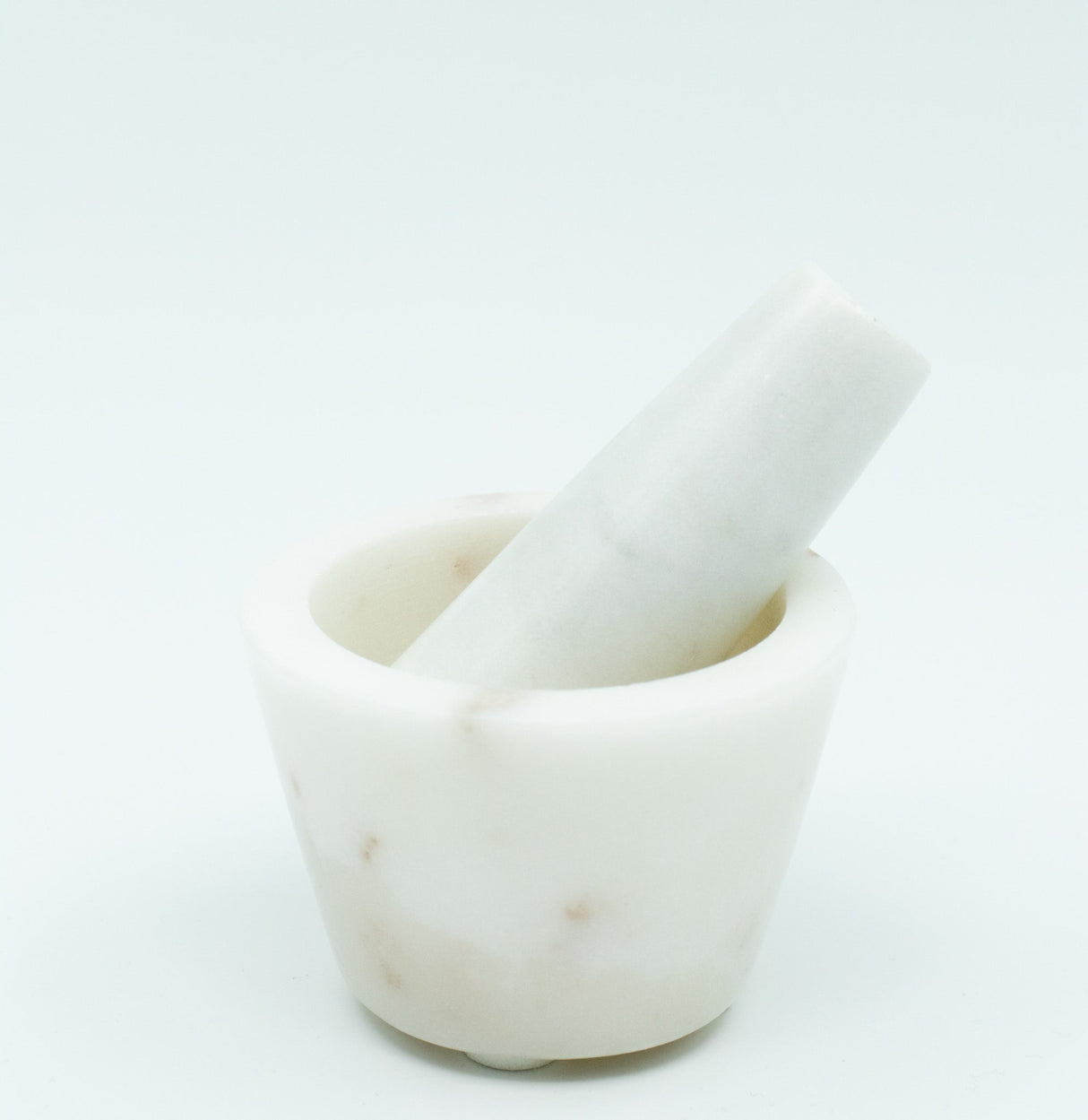 White Marble morter med støter