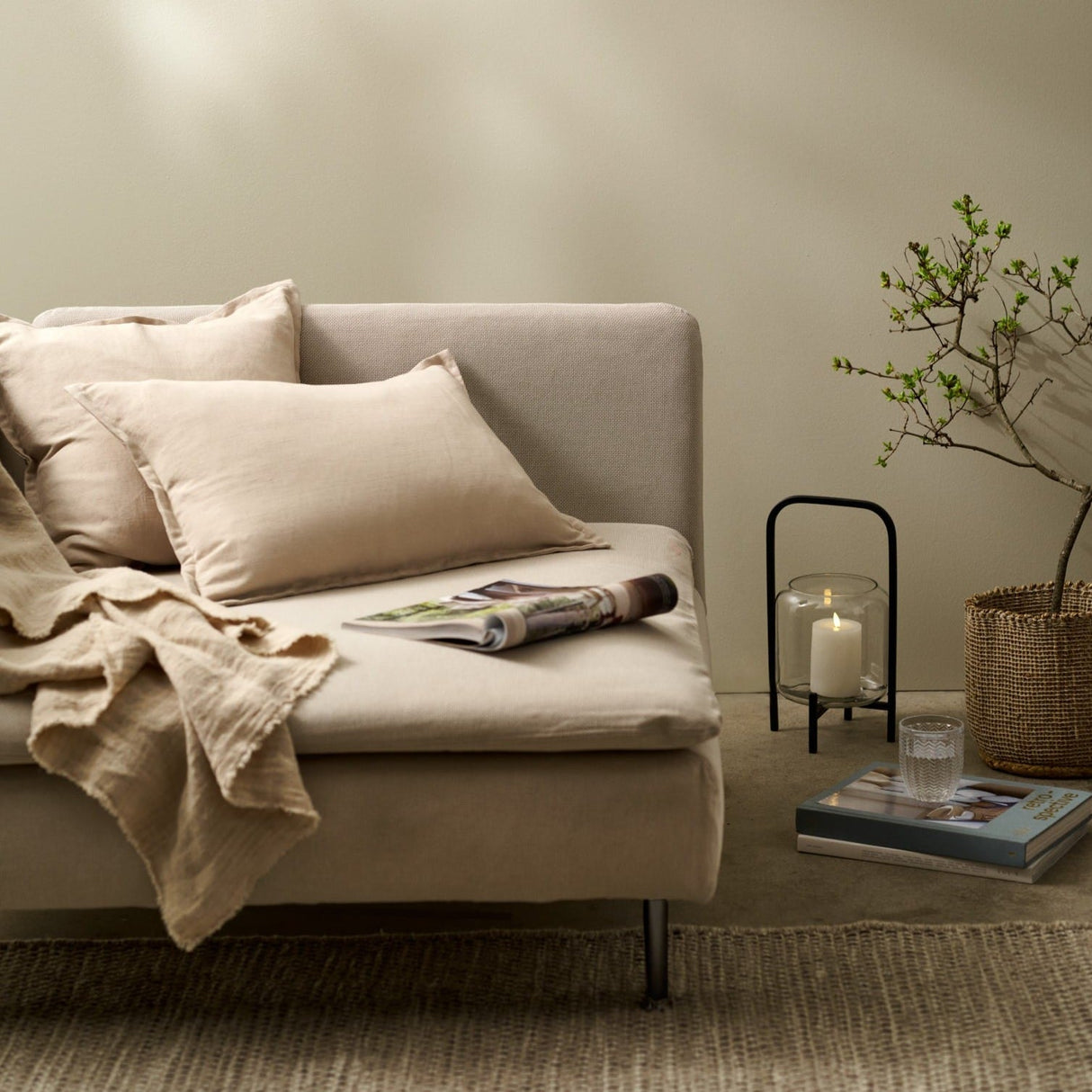Elma Natural putetrekk 40x60 cm
