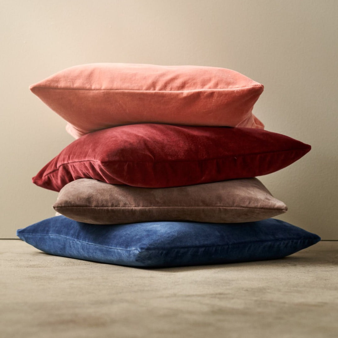 Velvet Pink cushion cover 50x50 cm