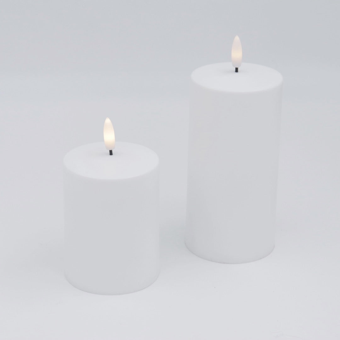 Candela Outdoor kubbelys hvit 10 cm