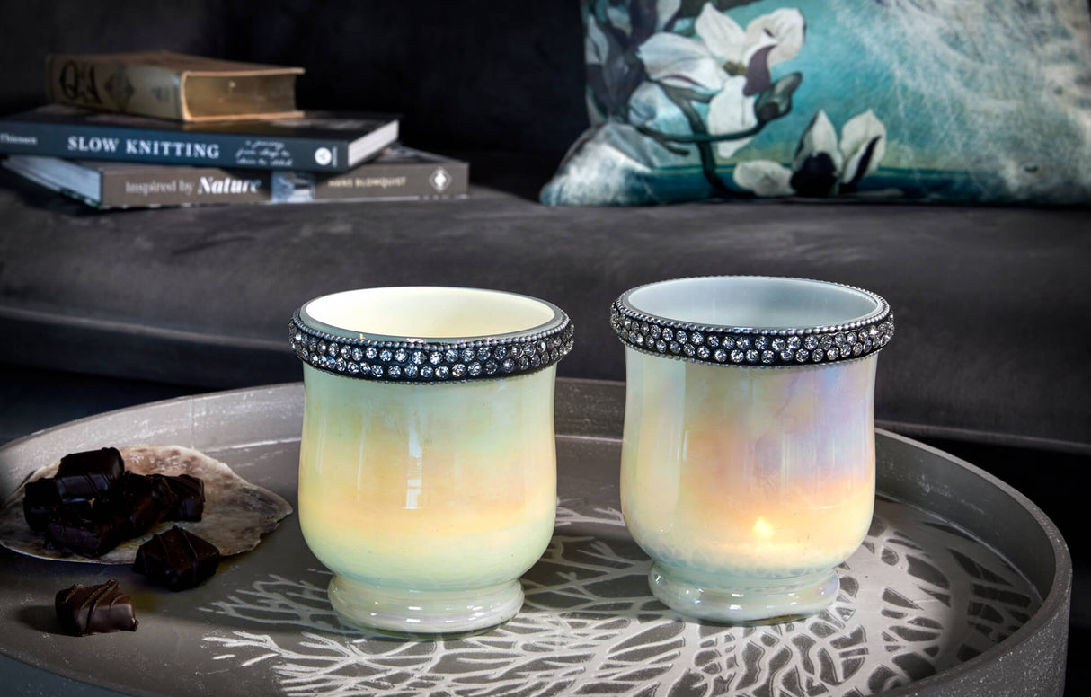 Sweet Candy mint telysholder 2 stk