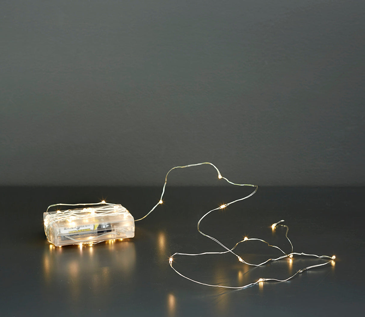 Glow dekorlys 40 LED pærer 2 stk m/fjernkontroll