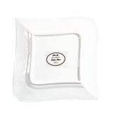 Hvit Lilje saucer 4 pcs