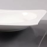 Hvit Lilje dyp tallerken 4 stk