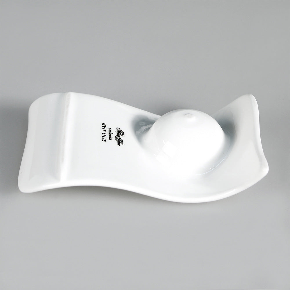 Hvit Lilje egg cups 4 pcs