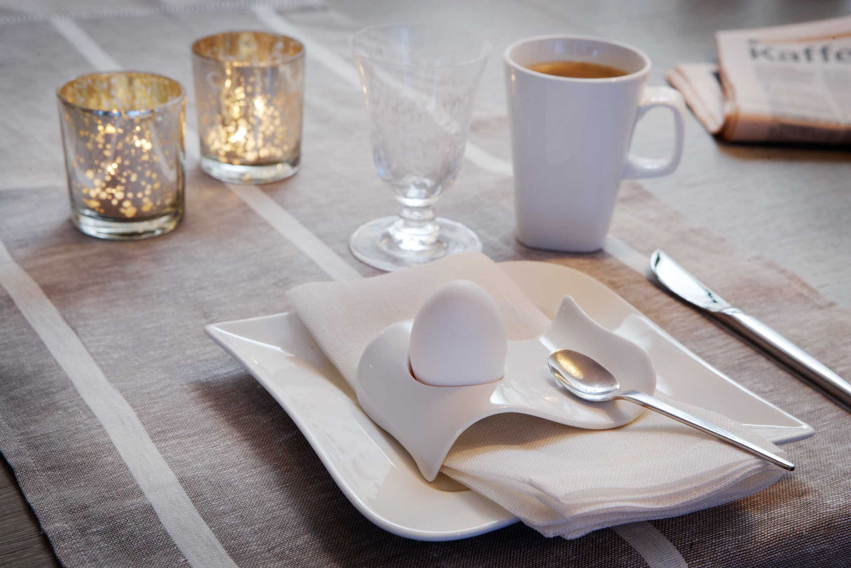 Hvit Lilje egg cups 4 pcs