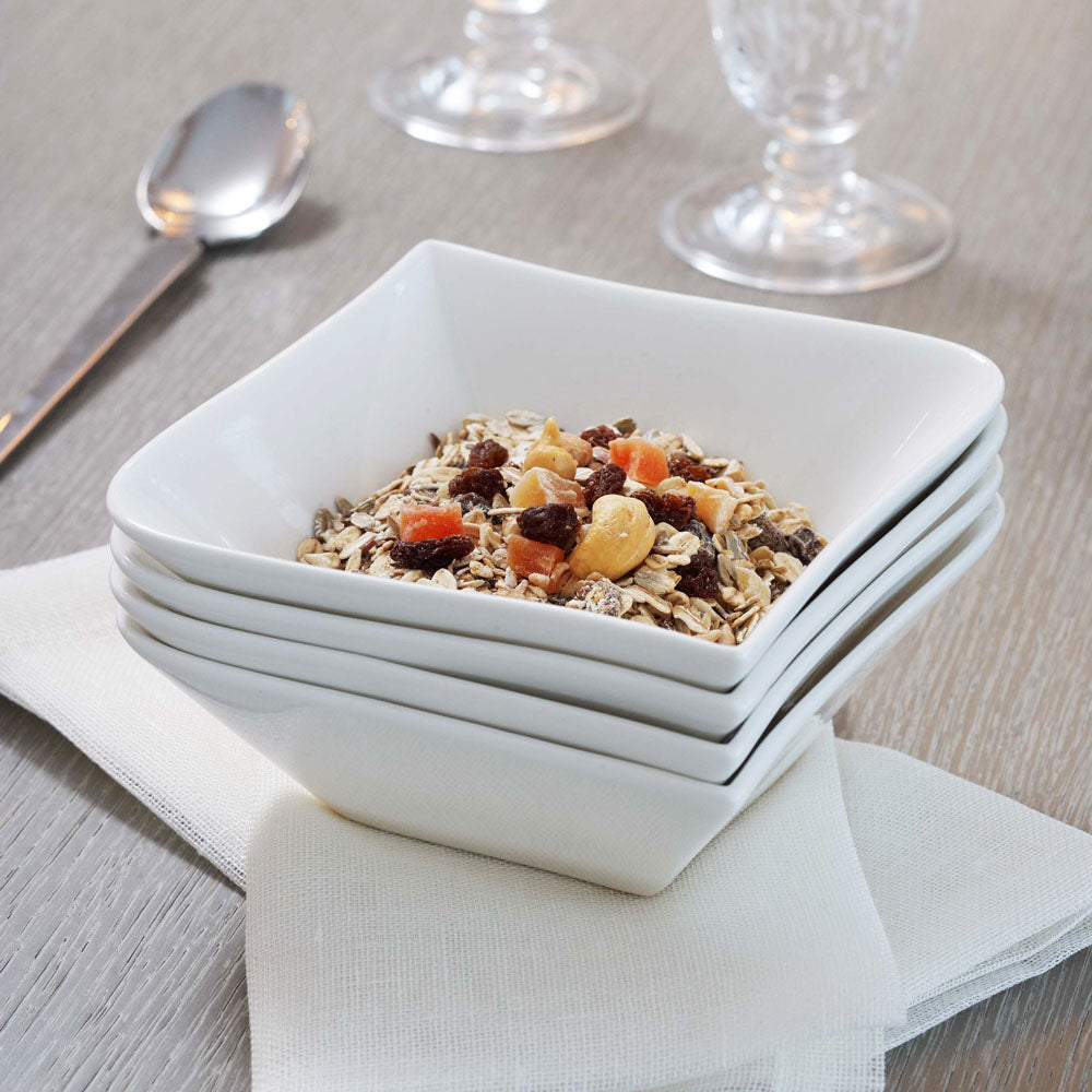 Hvit Lilje breakfast bowl, 4-pack