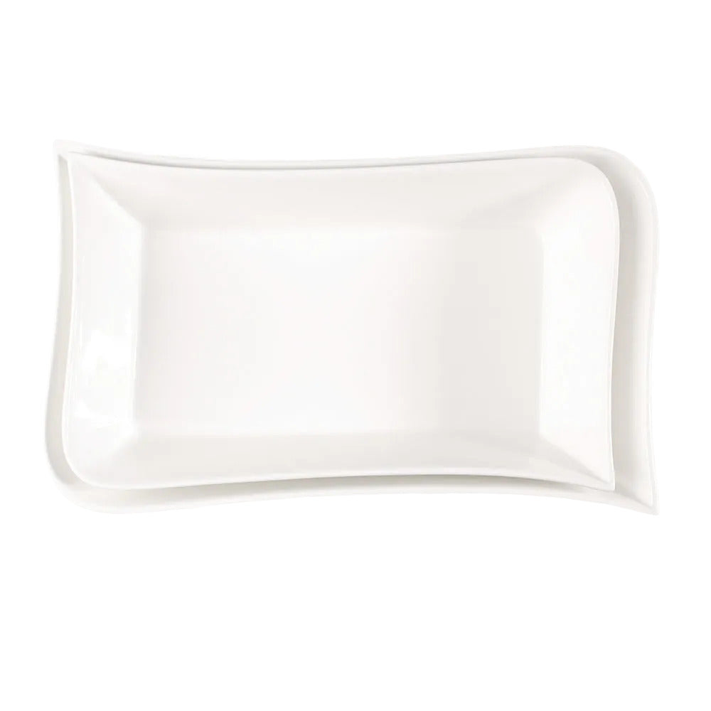 Hvit Lilje ildfast form sett à 2