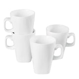 Hvit Lilje krus 4 stk