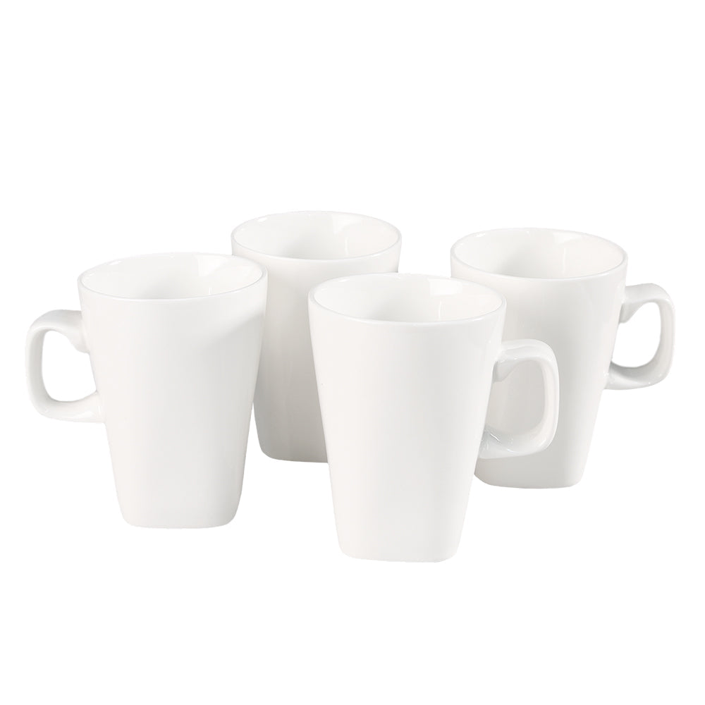 Hvit Lilje krus 4 stk