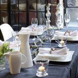 White Lily dinner plate 4-pack