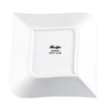 Hvit Lilje skål liten 4 stk