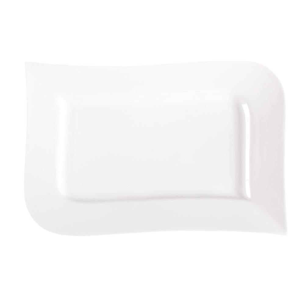 Hvit Lilje sushi-/påleggstallerken 2 stk