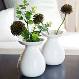 Hvit Lilje vase 2 stk