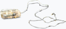 Glow dekorlys 20 LED pærer 2 stk m/fjernkontroll