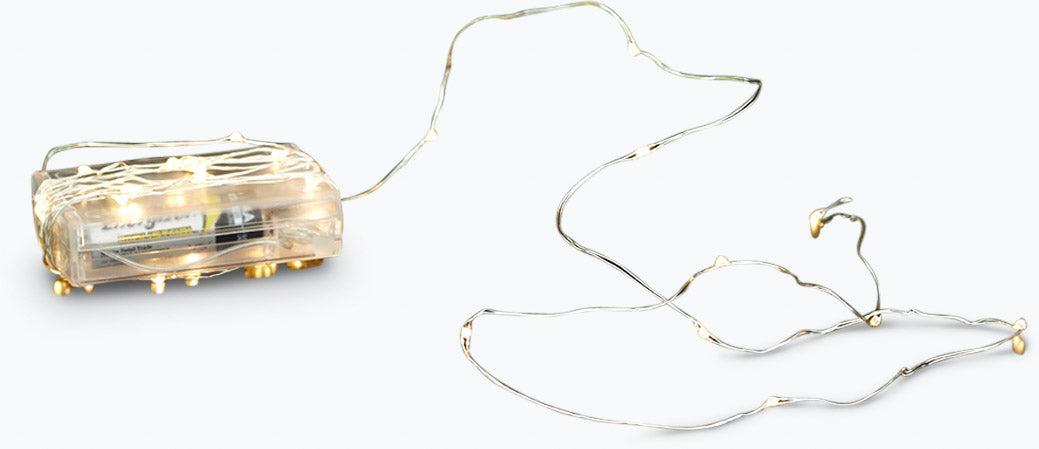 Glow dekorlys 40 LED pærer 2 stk m/fjernkontroll