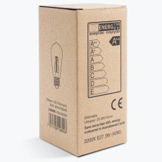 Edison LED glødepære pæreformet
