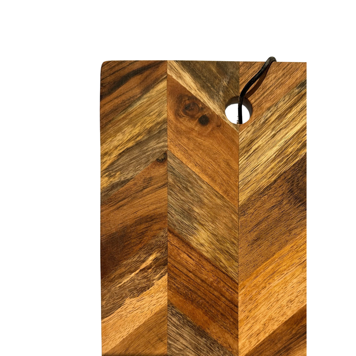 Vintage chevron fjøl 20x65 cm