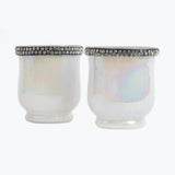 Sweet Candy hvit telysholder 2 stk