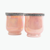 Sweet Candy rosa telysholder 2 stk