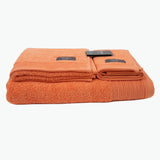 Luxury Dark Peach Towel Set