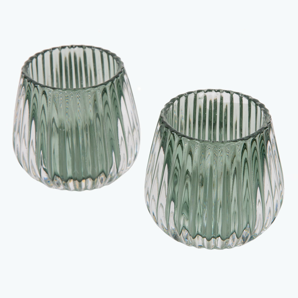 Labelle telysholder grønn 2 stk