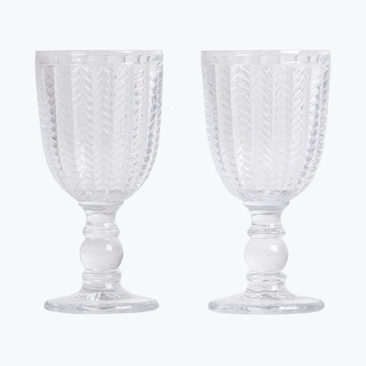 Carla wine glasses 2-pack clear
