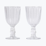 Carla wine glasses 2-pack clear
