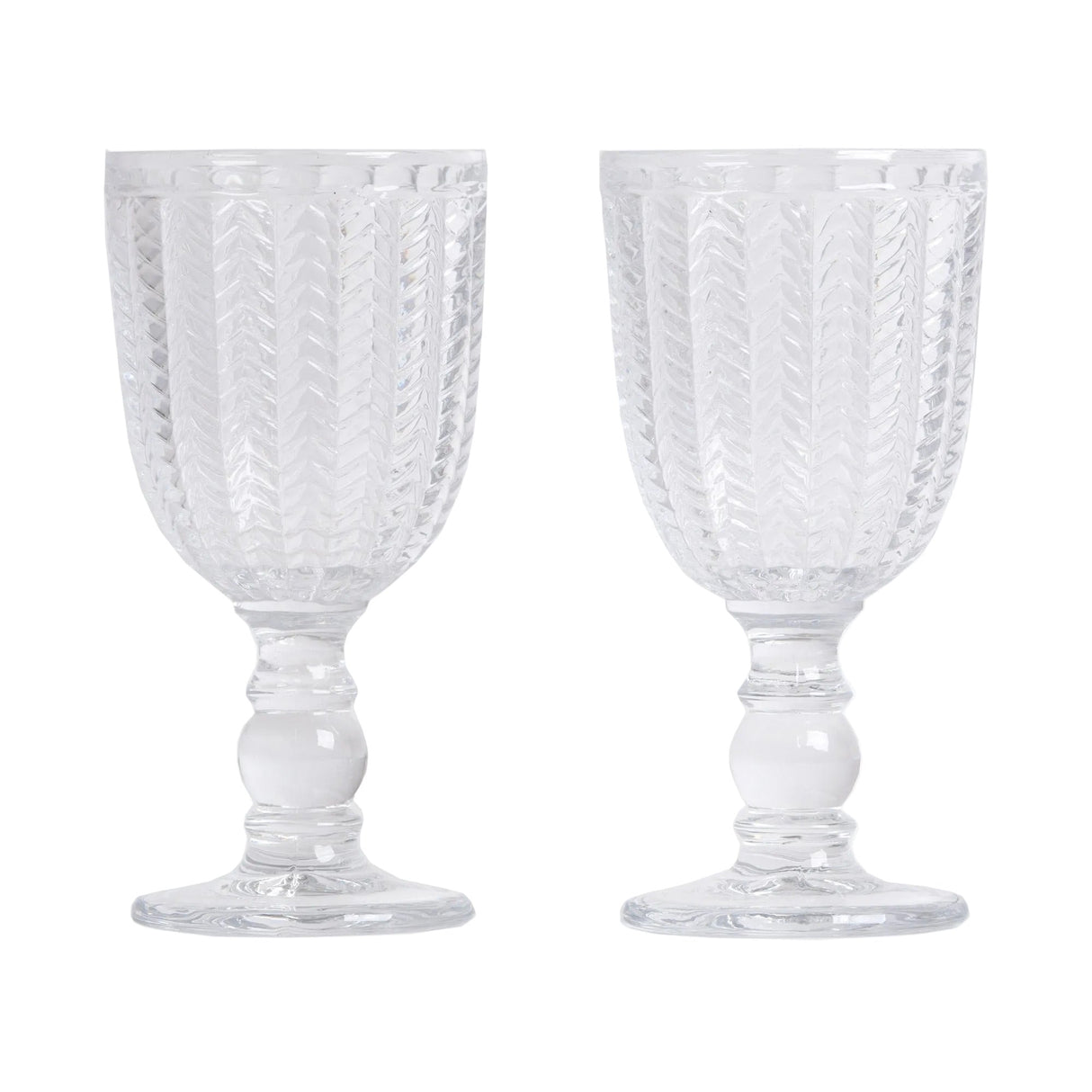 Carla wine glasses 2-pack clear