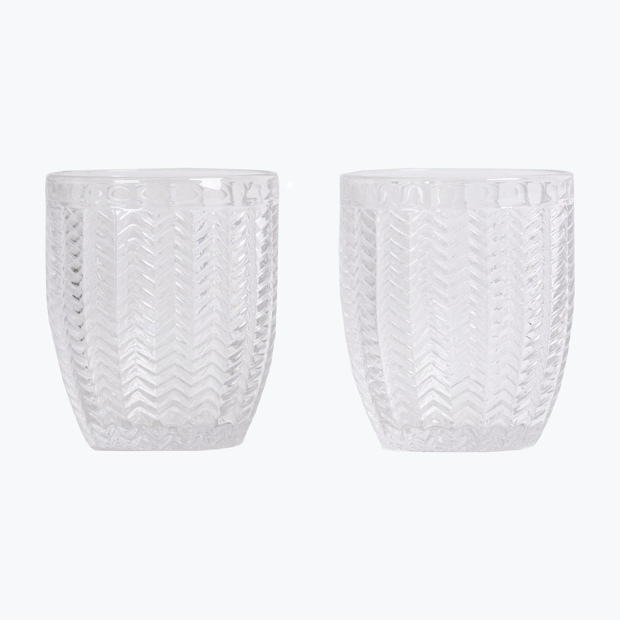 Carla water glass 2-pack clear