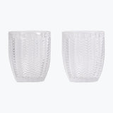 Carla water glass 2-pack clear