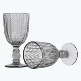 Carla wine glasses 2-pack grey