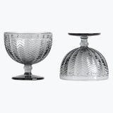 Carla dessertskål 2 stk grå