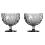 Carla dessertskål 2 stk grå