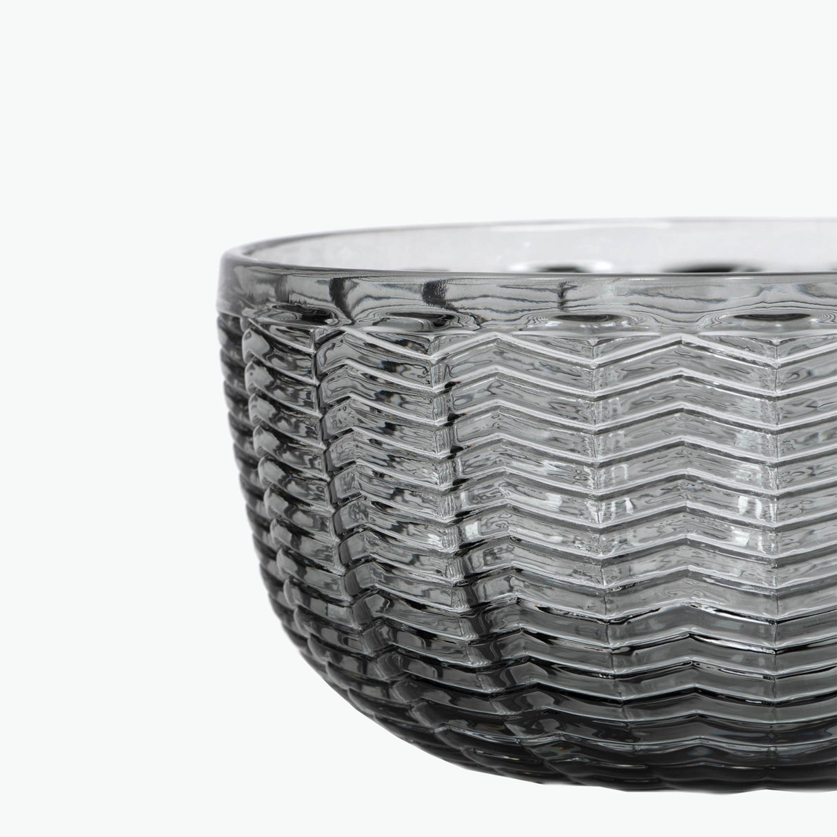 Carla serveringsbolle grå