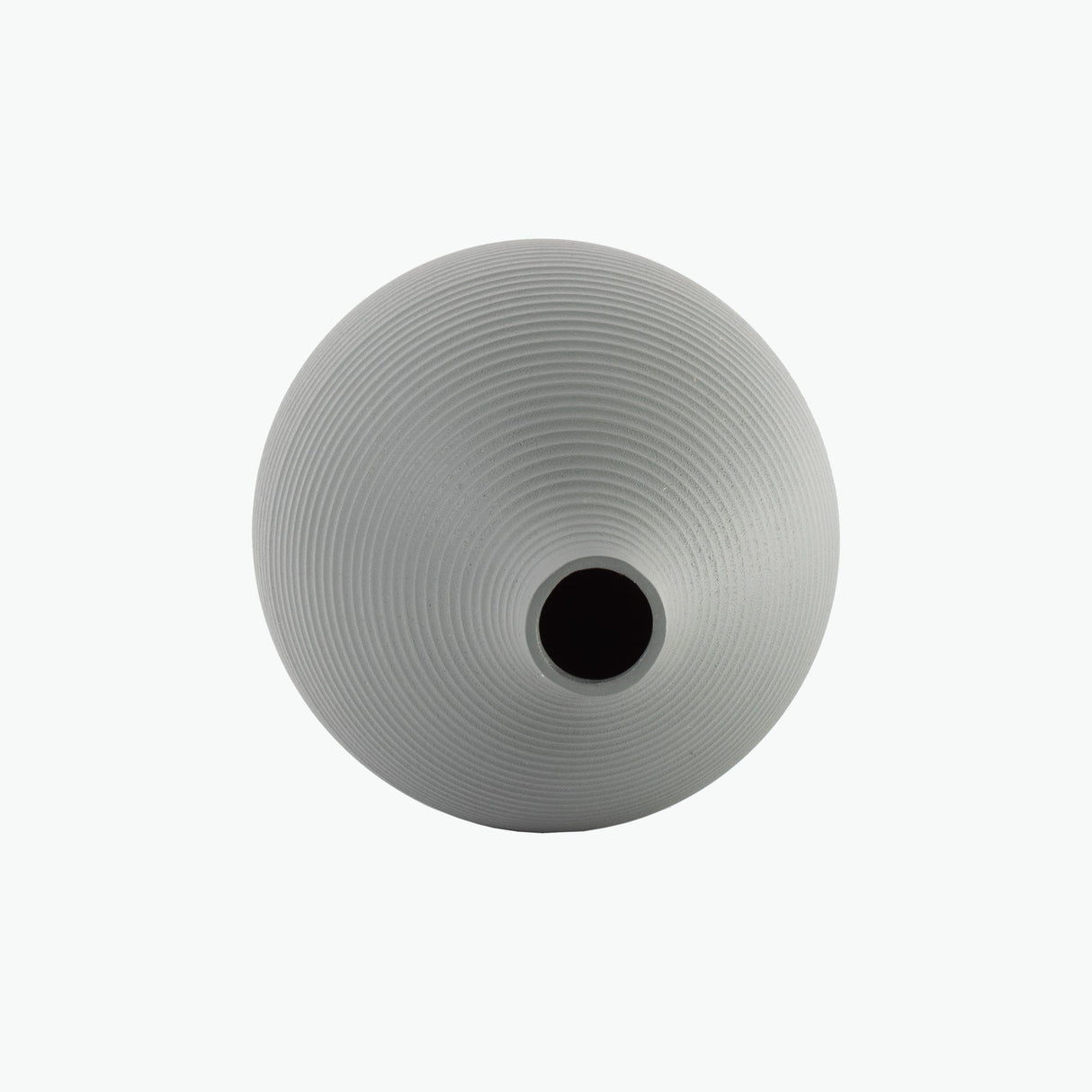 Shapes dusty green vase medium H: 23 cm
