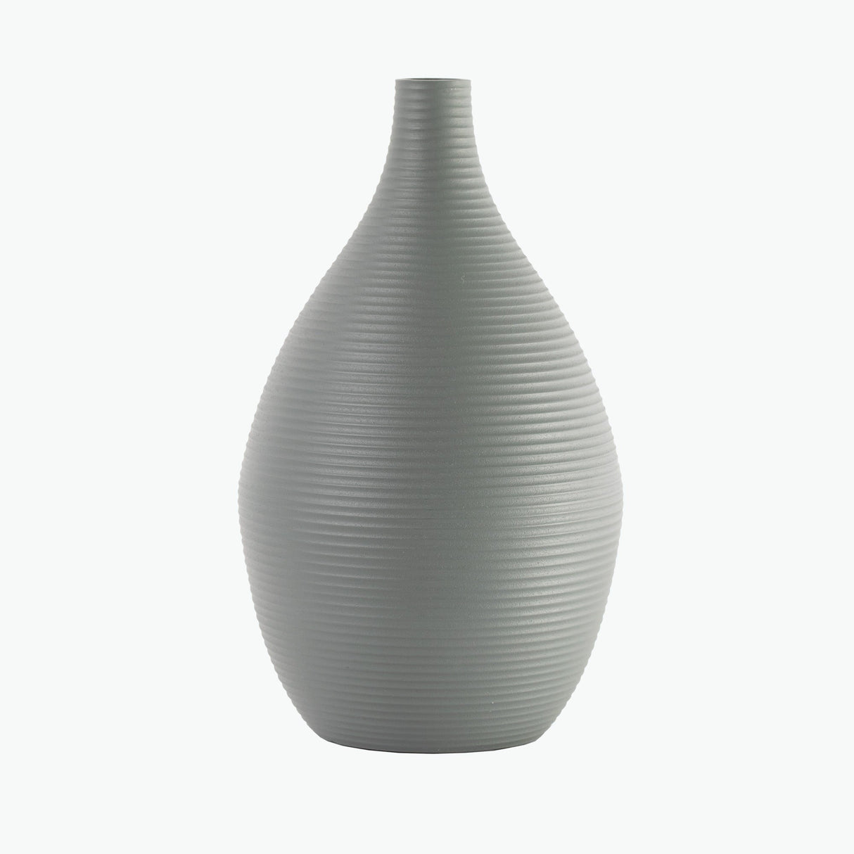 Shapes dusty green vase høy H: 30 cm