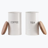 Bistro te- og kaffeboks sett à 2