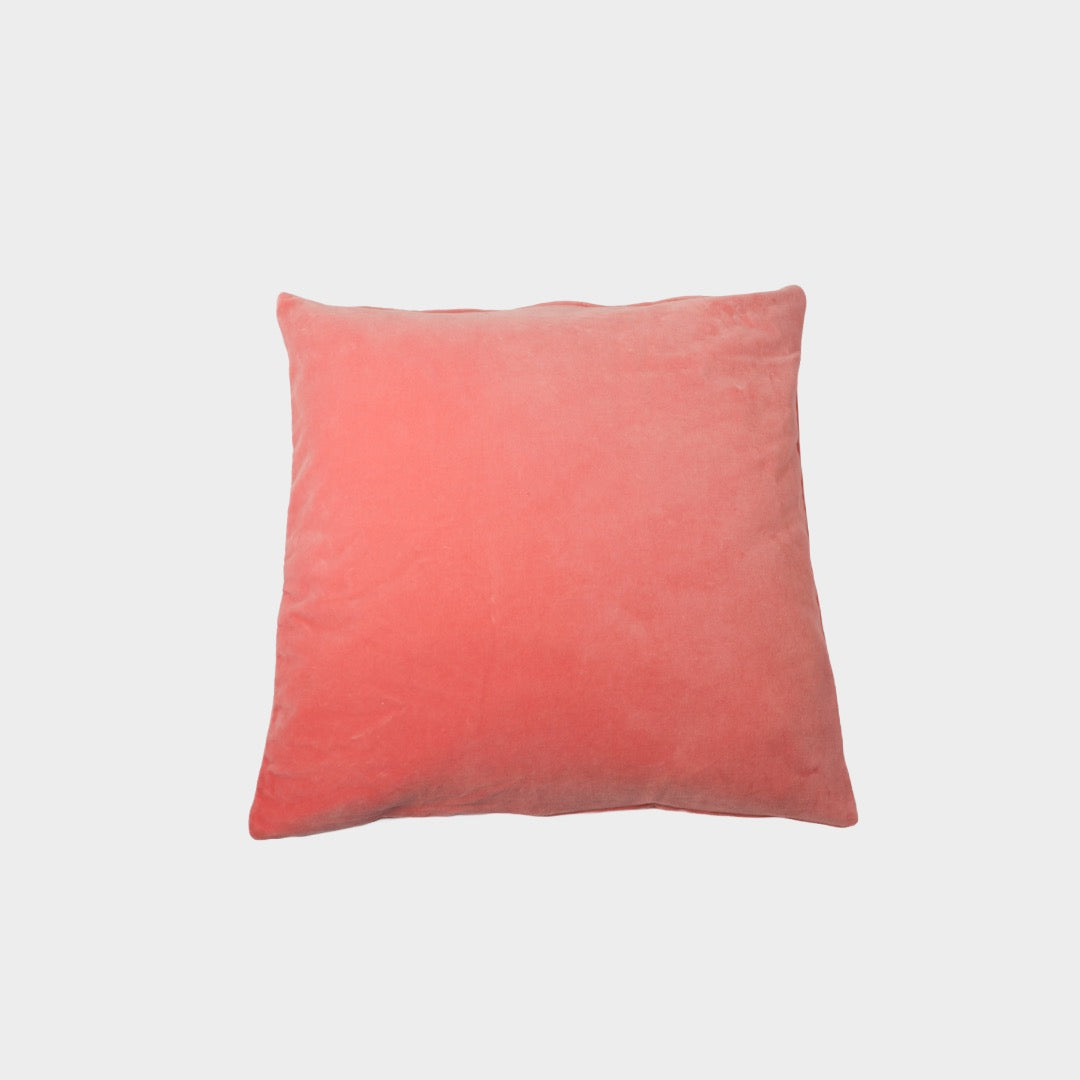 Velvet Pink cushion cover 50x50 cm
