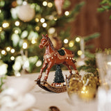 Christmas Spirit gyngehest 18 cm